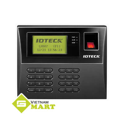 Máy chấm công kiểm soát cửa bằng vân tay thẻ cảm ứng IDTeck LX007