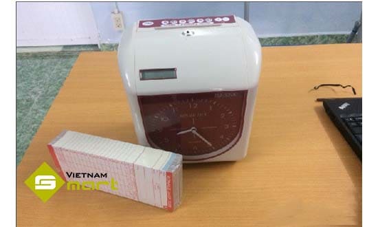 Máy chấm công thẻ giấy RJ-3300A Thiết bị chấm công thẻ giấy RJ-3300A được ứng dụng thực tế
