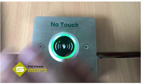 Nút nhấn mở cửa hồng ngoại Yli ISK-841C (LED) Kiểm tra thiết bị nút bấm cảm biến ISK-841C trước khi sử dụng