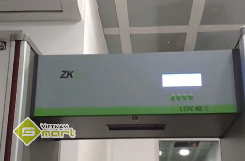ZK D2180S được trang bị màn hình LED 3,7''