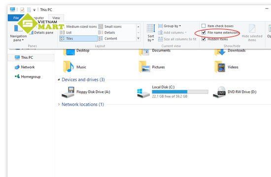 [Hướng dẫn] Cách hiện file ẩn trong thư mục trên windows