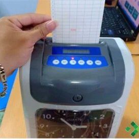 Máy chấm công thẻ giấy