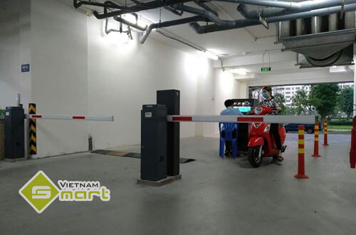 Vân hành thực tế hệ thống barrier tự động cho việc kiểm soát truy cập Vân hành thực tế hệ thống barrier tự động cho việc kiểm soát truy cập
