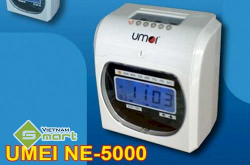 Máy chấm công thẻ giấy - Giải pháp tiết kiệm cho doanh nghiệp Máy chấm công bằng thẻ giấy Umei NE-5000