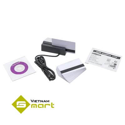 Đầu đọc thẻ từ MSR100PS2 Ảnh thực tế của đầu đọc thẻ MSR100-PS2 vừa khui hộp