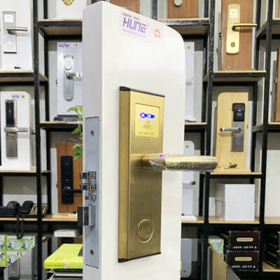Khóa thẻ từ khách sạn Hune 930BP-5-D Kết cấu chắc chắn của model khóa khách sạn 930BP-5-D