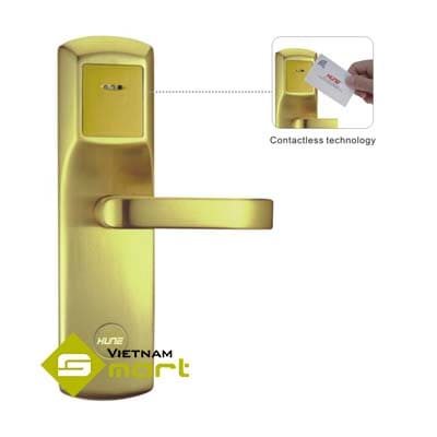 Khóa cửa khách sạn Hune 939BK-P đọc thẻ từ
