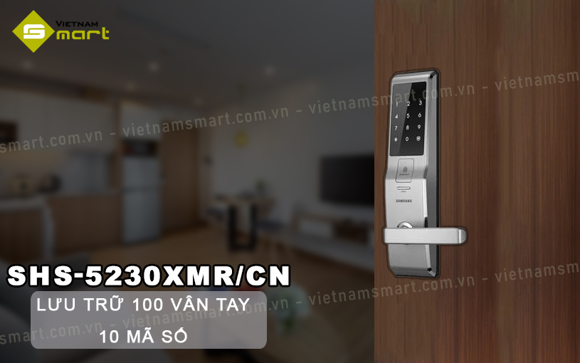 Khóa cửa vân tay Samsung SHS-5230XMR/CN samsung shs-5230xmr-cn