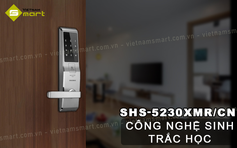 Khóa cửa vân tay Samsung SHS-5230XMR/CN samsung shs-5230xmr-cn