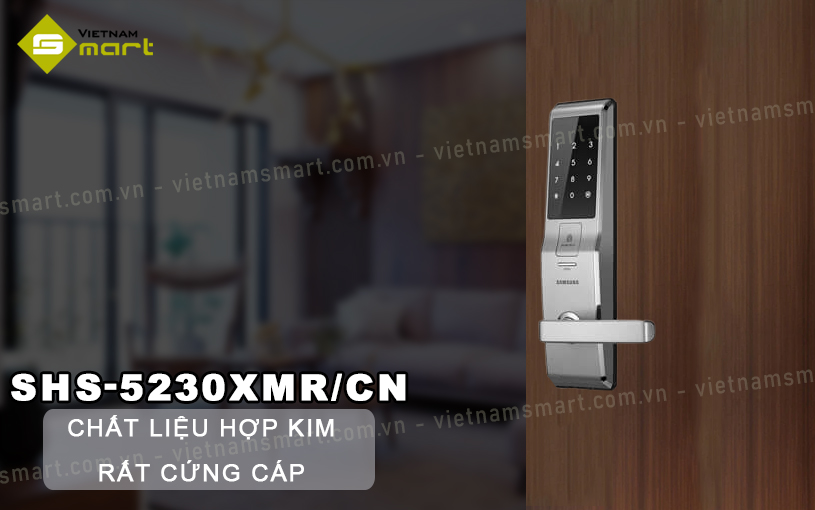 Khóa cửa vân tay Samsung SHS-5230XMR/CN samsung shs-5230xmr-cn