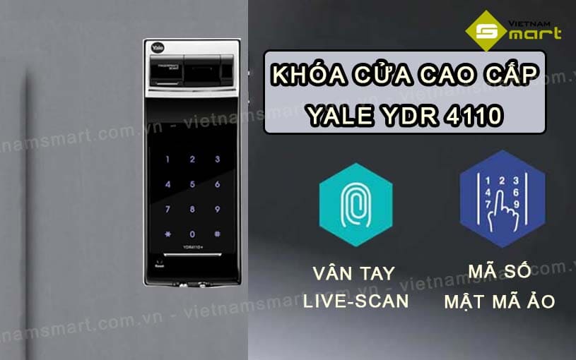 Khóa cửa vân tay Yale YDR-4110 Yale YDR 4110