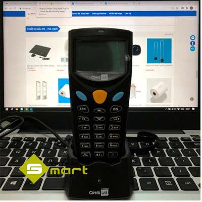 Đầu đọc thẻ mã vạch CPT 8000L Thiết bị đọc mã vạch CPT-8000L ứng dụng thục tế