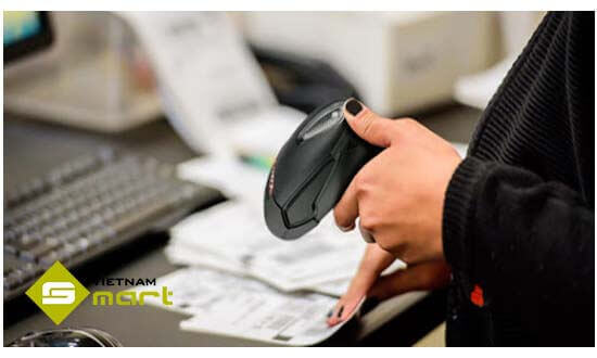 Đầu đọc thẻ mã vạch Z 3190BT Thiết bị đọc mã vạch Z-3190BT được ứng dụng thực tế