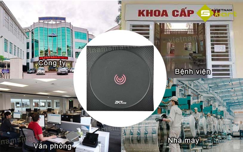 Đầu đọc thẻ cảm ứng ZKTeco KR613 ZKTeco KR613