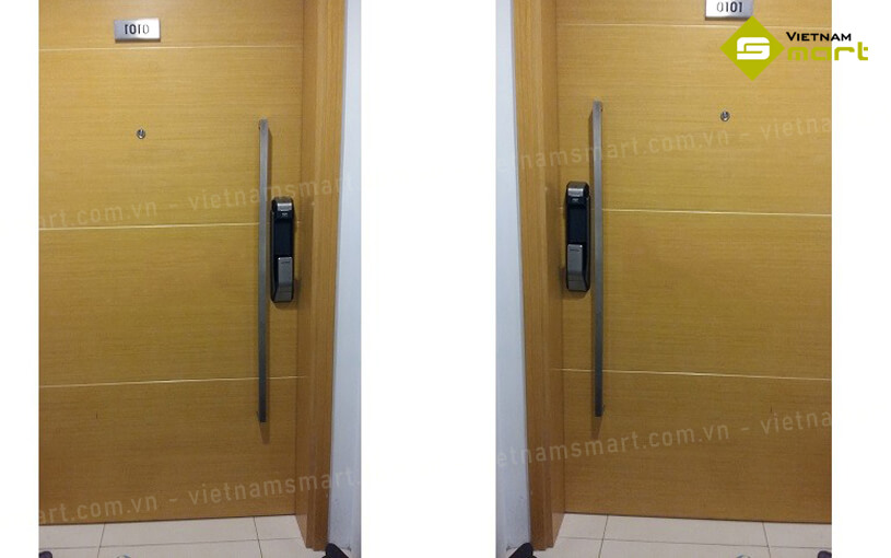 Khóa cửa vân tay Samsung SHS-P718LMK/EN samsung shs-p718lmk-en