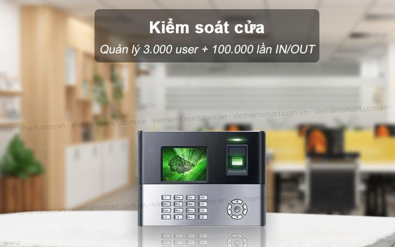 tính năng máy chấm công vân tay KOBIO X990