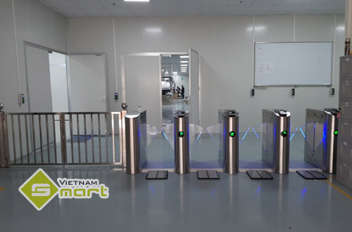 Lắp đặt hệ thống kiểm soát ra vào + đo tĩnh điện cho công ty Jin Myung Hitech