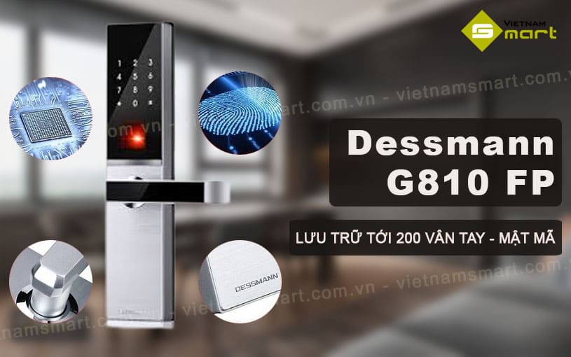 Khóa vân tay Dessmann G810 FP Dessmann G810FP