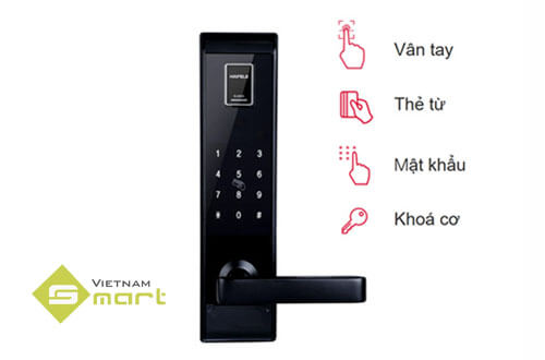 Chức năng tự động khóa cửa của khóa vân tay cao cấp Tích hợp 4 chức năng mở khóa trên cùng 1 thiết bị khóa