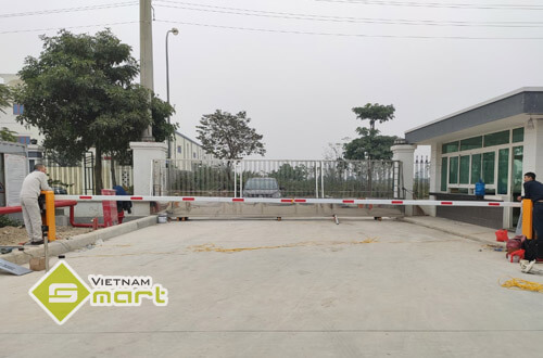 Dự án lắp đặt barrier tự động kiểm soát lối vào công ty Thành Phát – Hà Nội
