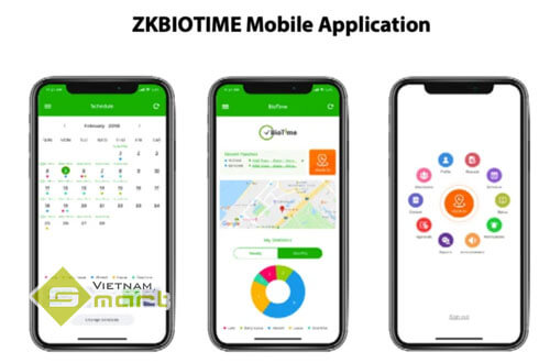 Ứng dụng ZKBioTime App