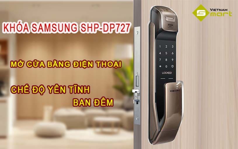 Khóa thẻ từ và mã PIN SamSung SHP-DP727 SHP DP727