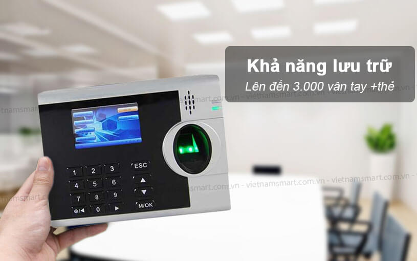 máy chấm công vân tay Ronald Jack 4000TID-C