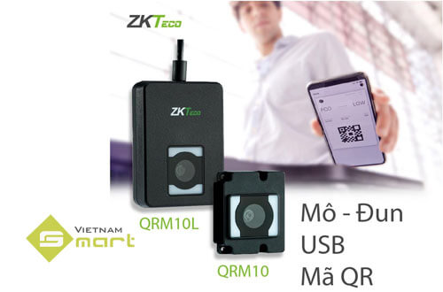 Đầu đọc mã vạch RFID ZKTeco QRM10 Series Đầu đọc thẻ RFID ZKTeco QRM10 Series