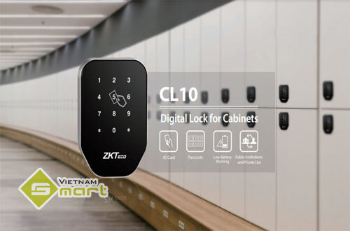 Khóa tủ đồ công nghệ ZKTeco CL10 Khóa tủ đồ công nghệ ZKTeco CL10