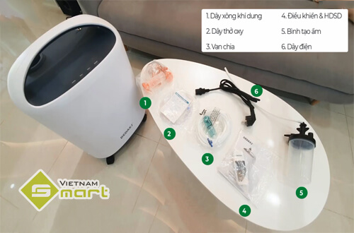 Giới thiệu sản phẩm máy tạo oxy DEDAKJ KY21-T10L