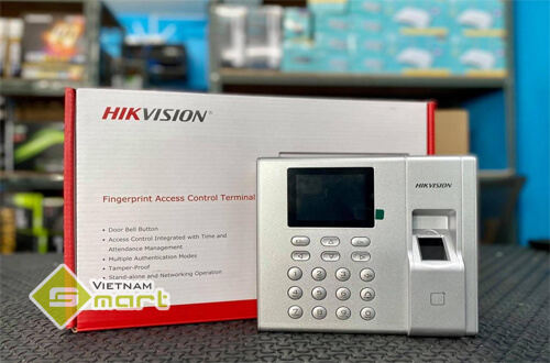 Giới thiệu sản phẩm máy chấm công vân tay Hikvision DS-K1T8003MF
