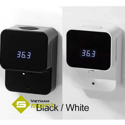 Model đo thân nhiệt kết hợp rửa tay MK-09 có 2 màu