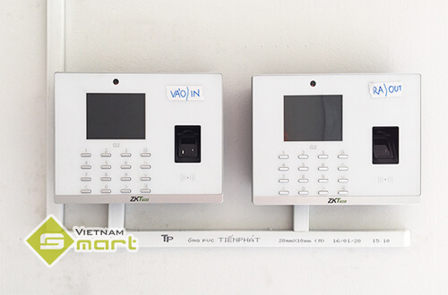 ZKTeco G2 nhỏ gọn có thể gắn lên tường dễ dàng