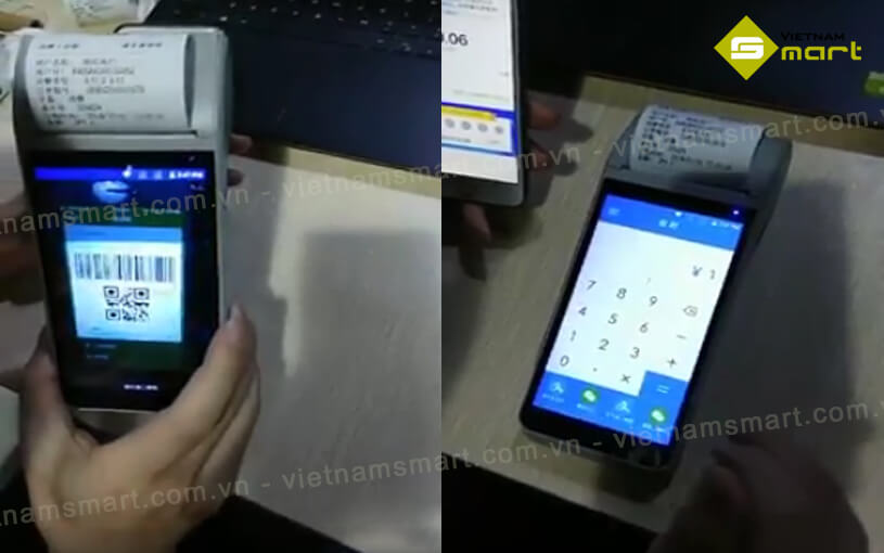 Máy bán hàng cầm tay ZKH300