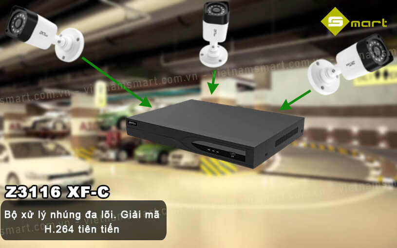 Đầu ghi hình Z3116 XF-C zkteco z3116xf-c