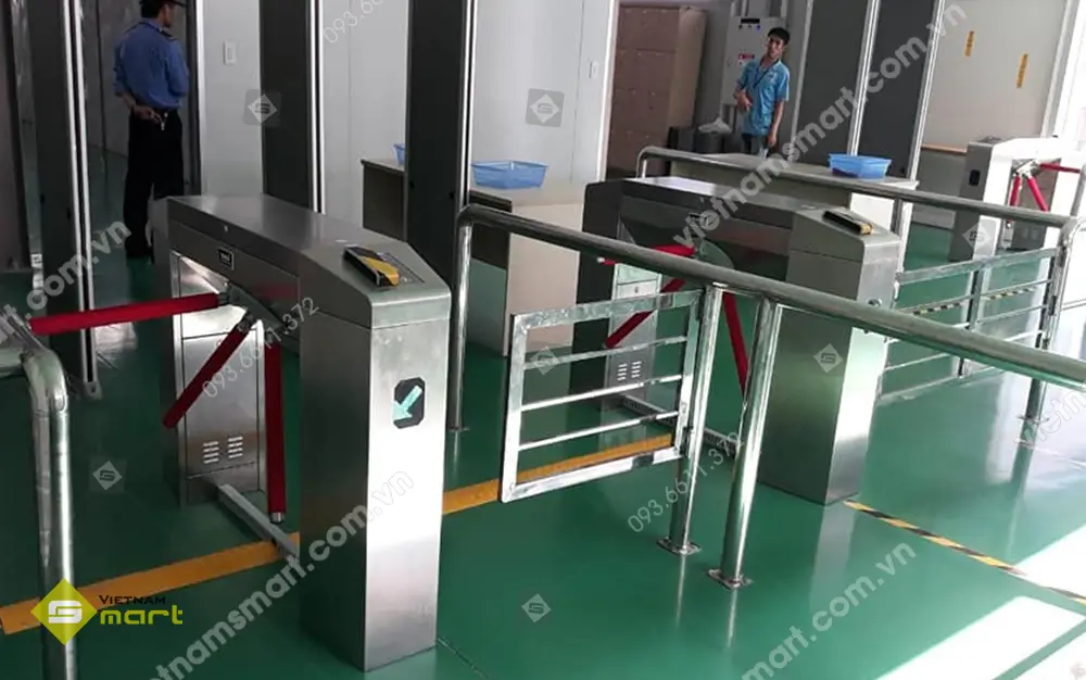 Dự án lắp đặt cổng xoay cổng dò kim loại nhà máy Anam – KCN Đồng Văn 4 – Phủ Lý