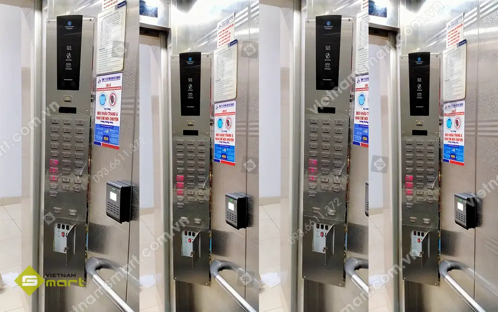 Dự án lắp đặt hệ thống kiểm soát thang máy cho chung cư Mỹ Đình