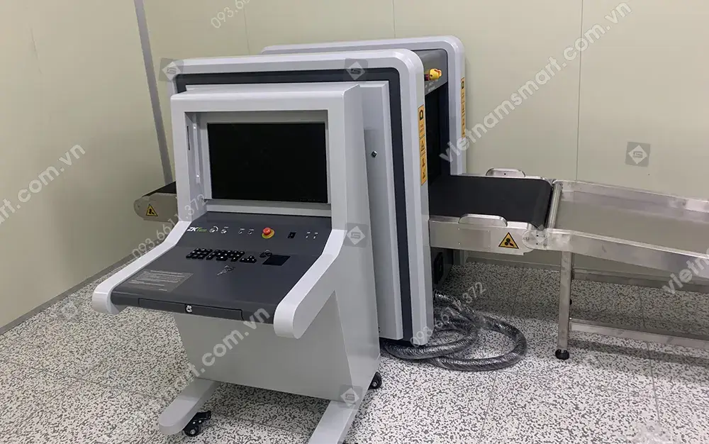 Dự án lắp đặt máy soi hành lý ZKX-6550A cho công ty Almus Vina