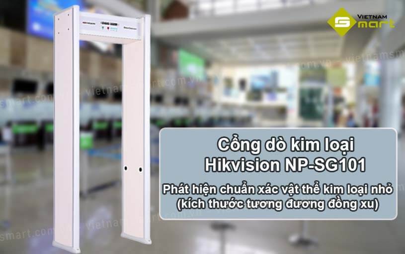 Giới thiệu về cổng dò kim loại Hikvision NP-SG101