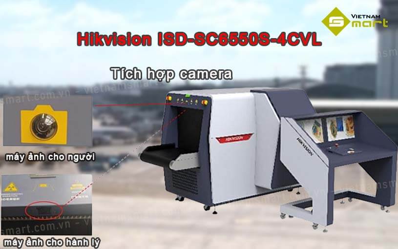 Giới thiệu về máy soi hành lý Hikvision ISD-SC6550S-4CVL