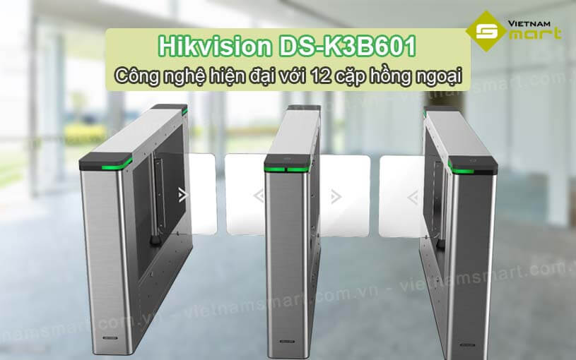Giới thiệu swing barrier Hikvision DS-K3B601
