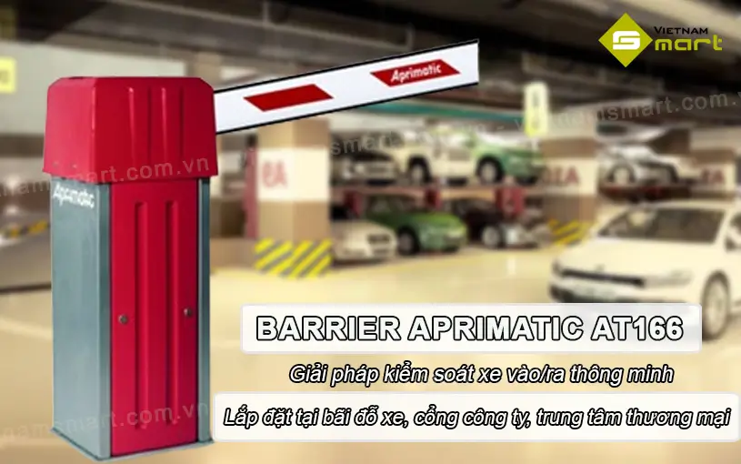 Barrier tự động Aprimatic AT166 Giới thiệu về barrier tự động Aprimatic AT166