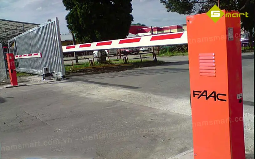 Giới thiệu về barrier tự động FAAC 640