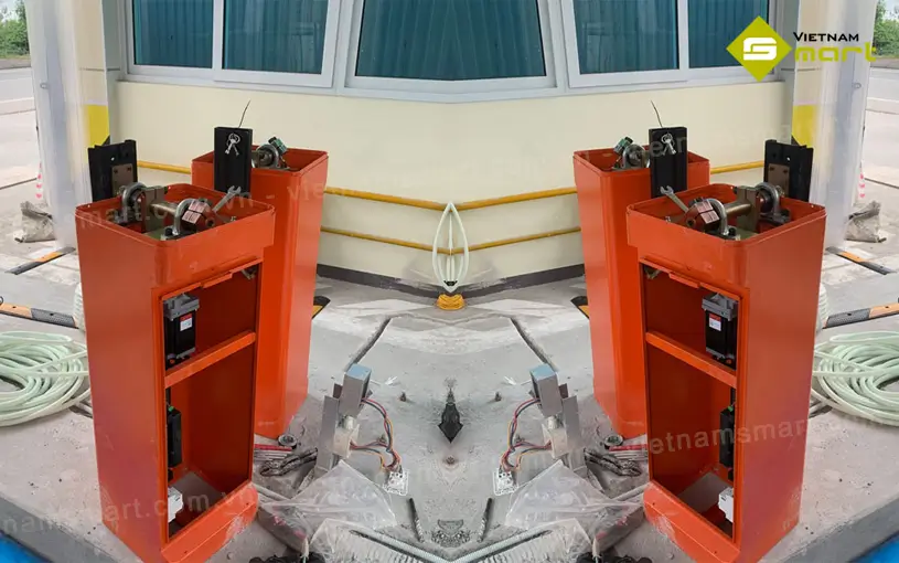 Barrier tự động Centuryfair SJSPDE03 Cổng barrier tự động Centuryfair SJSPDE03