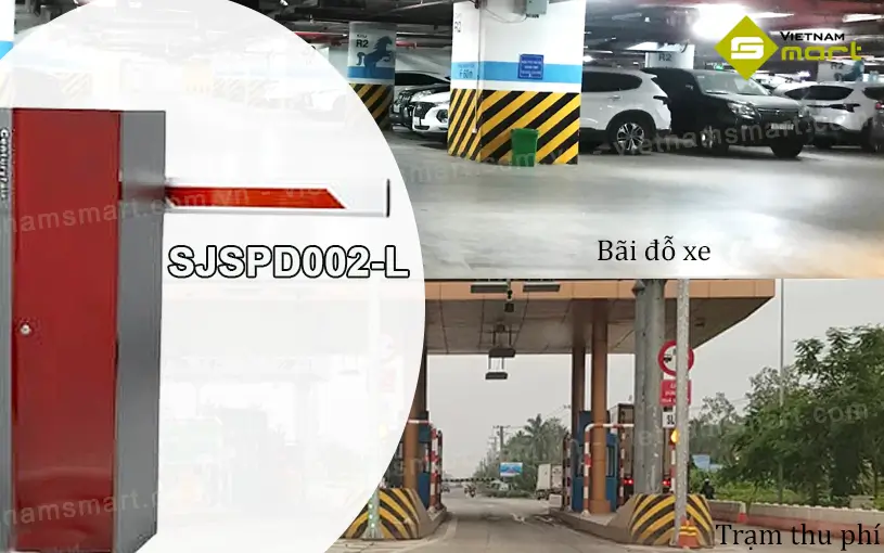 Barrier tự động Centuryfair SJSPD002-L Cổng barrier tự động Centuryfair SJSPD002-L