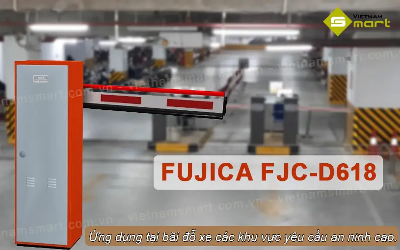 Barrier tự động Fujica FJC-D618 Ứng dụng của barrier tự động FJC-D618