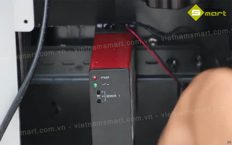 Bộ dò vòng từ ZKTeco PSA02 Lắp PSA02 bên trong tủ điều khiển barrier tự động