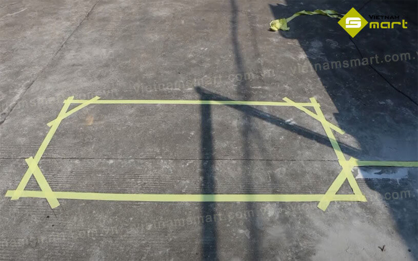 Bộ dò vòng từ ZKTeco PSA02 Triển khai mô hình lắp đặt để đi dây vòng từ cảm biến