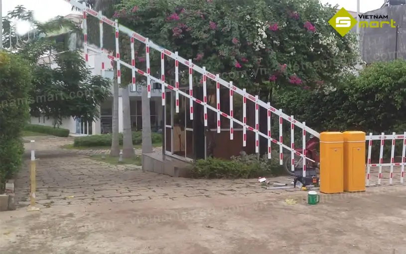 Barrier hàng rào Bisen BS-306-TII Barrier tự động hàng rào BS-306TII