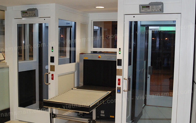 Cổng dò kim loại cho cửa an ninh Mantrap CEIA 02PN8 all new